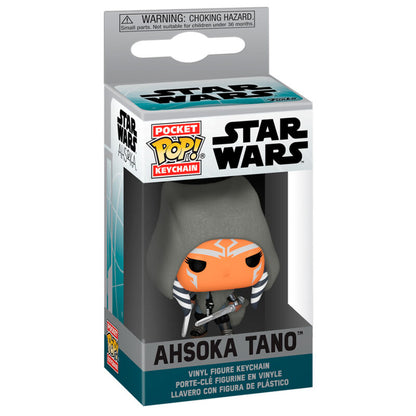 Llavero Pocket Pop de Ahsoka Tano de Star Wars en caja FUNKO