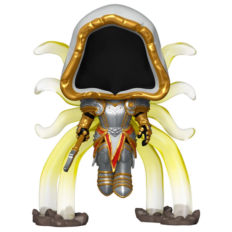 Figura Funko POP de Inarius de Diablo 4 con armadura, alas y espada