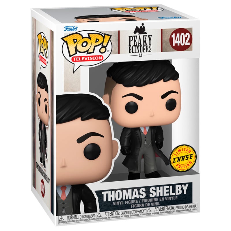 Figura Funko POP! Chase de Thomas Shelby de Peaky Blinders en su caja
