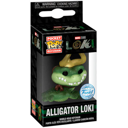 Llavero Funko Pocket POP! de Alligator Loki