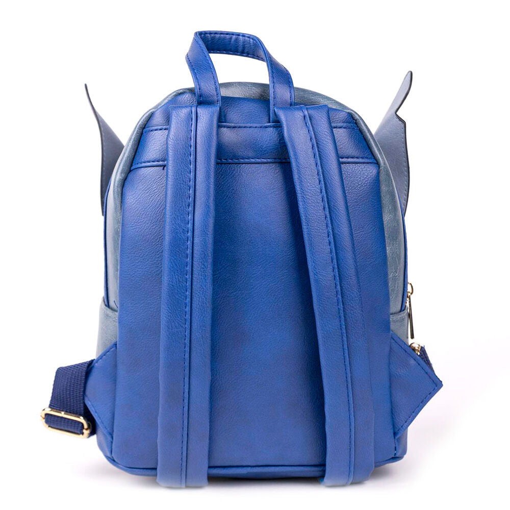 Mochila azul de Stitch Disney con orejas en relieve - 2