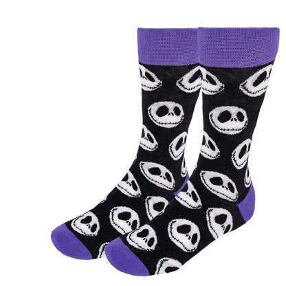 Set de tres calcetines Disney de Pesadilla Antes de Navidad con diseños de Jack Skellington - 3