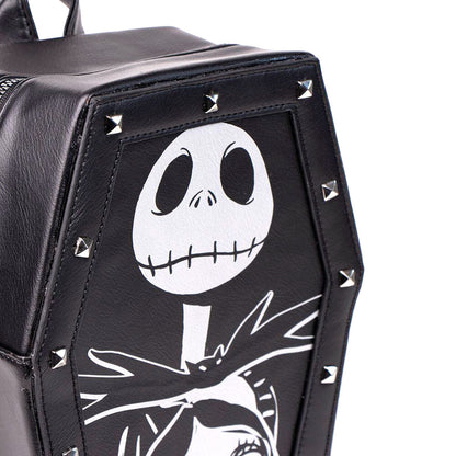 Mochila negra de Pesadilla Antes de Navidad con Jack Skellington y Sally - 2