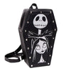 Mochila negra de Pesadilla Antes de Navidad con Jack Skellington y Sally