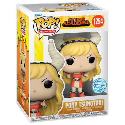 Figura Funko POP! Pony Tsunotori de My Hero Academia en caja