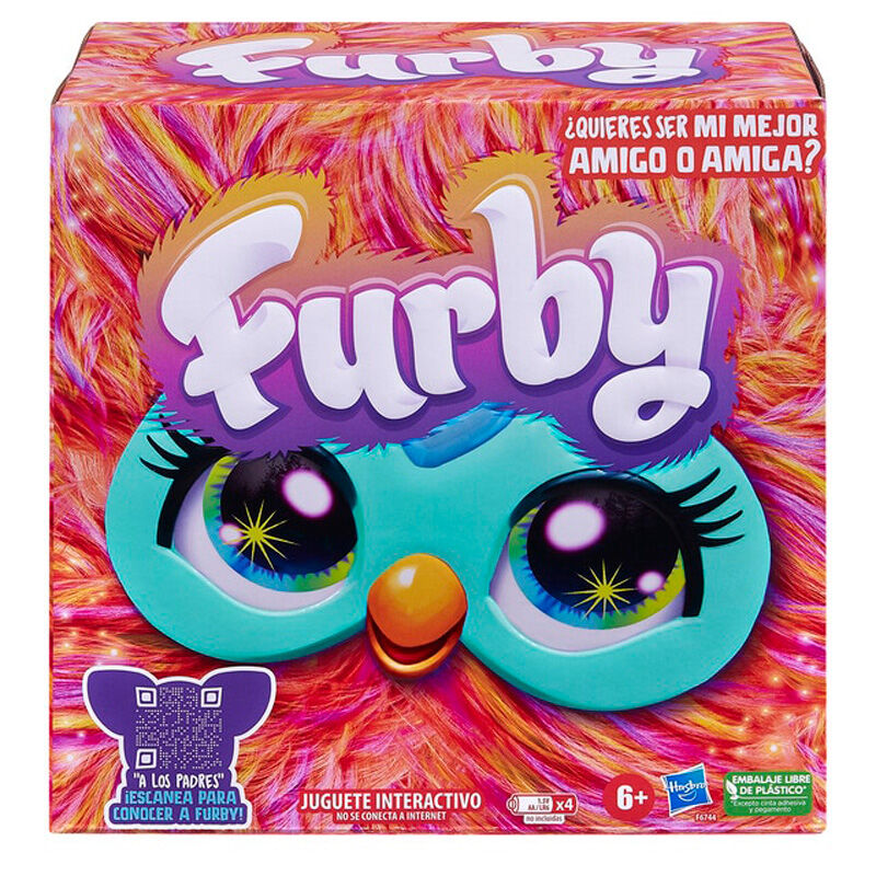 Furby interactivo multicolor de Hasbro con grandes orejas - 7