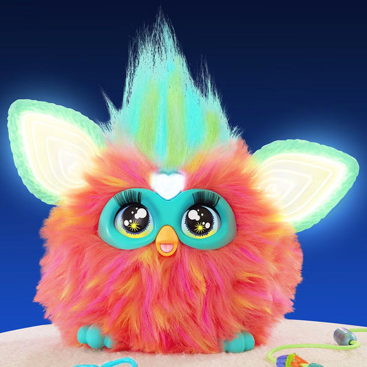 Furby interactivo multicolor de Hasbro con grandes orejas