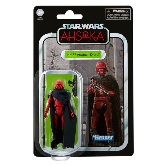 Figura articulada HK-87 Assassin Droid de Star Wars Ahsoka con capa negra y rifle - 2