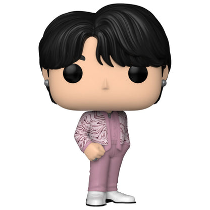 Figura Funko POP! de Jimin de BTS con conjunto rosa y blanco