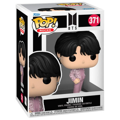 Figura Funko POP! de Jimin de BTS con conjunto rosa y blanco - 2
