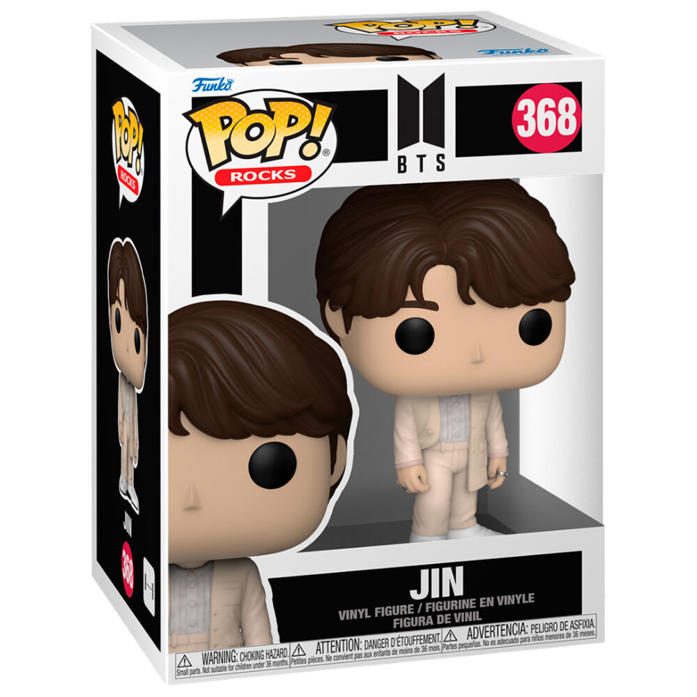 Figura Funko POP de Jin de BTS con traje crema y blanco - 2