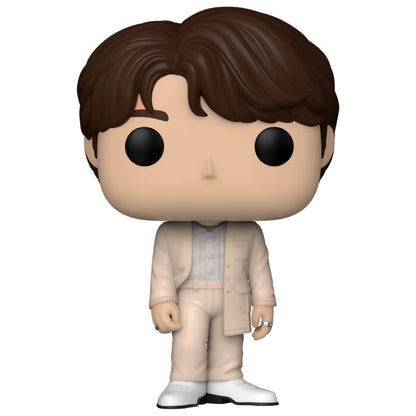 Figura Funko POP de Jin de BTS con traje crema y blanco