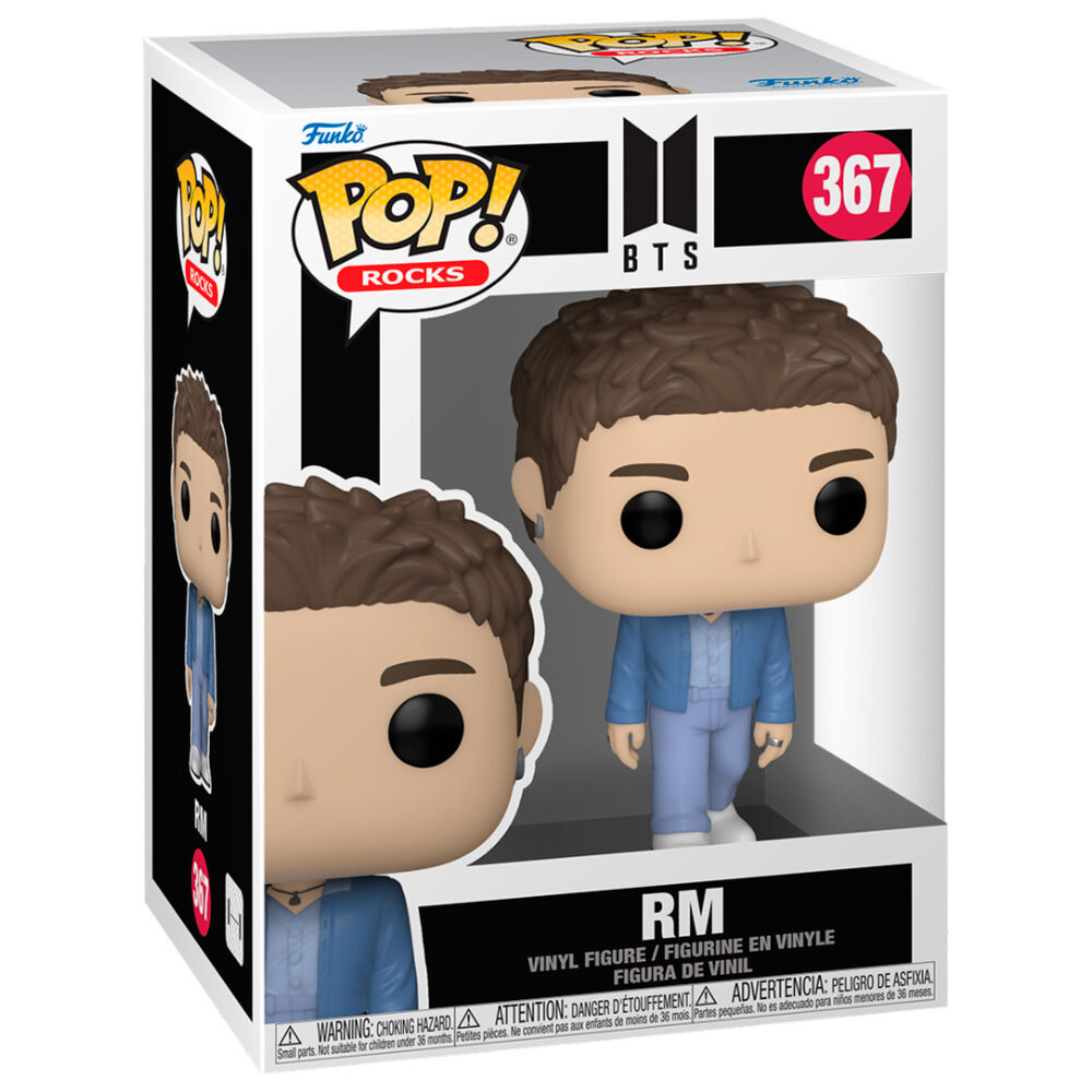 Figura Funko POP! de RM de BTS con conjunto azul - 2
