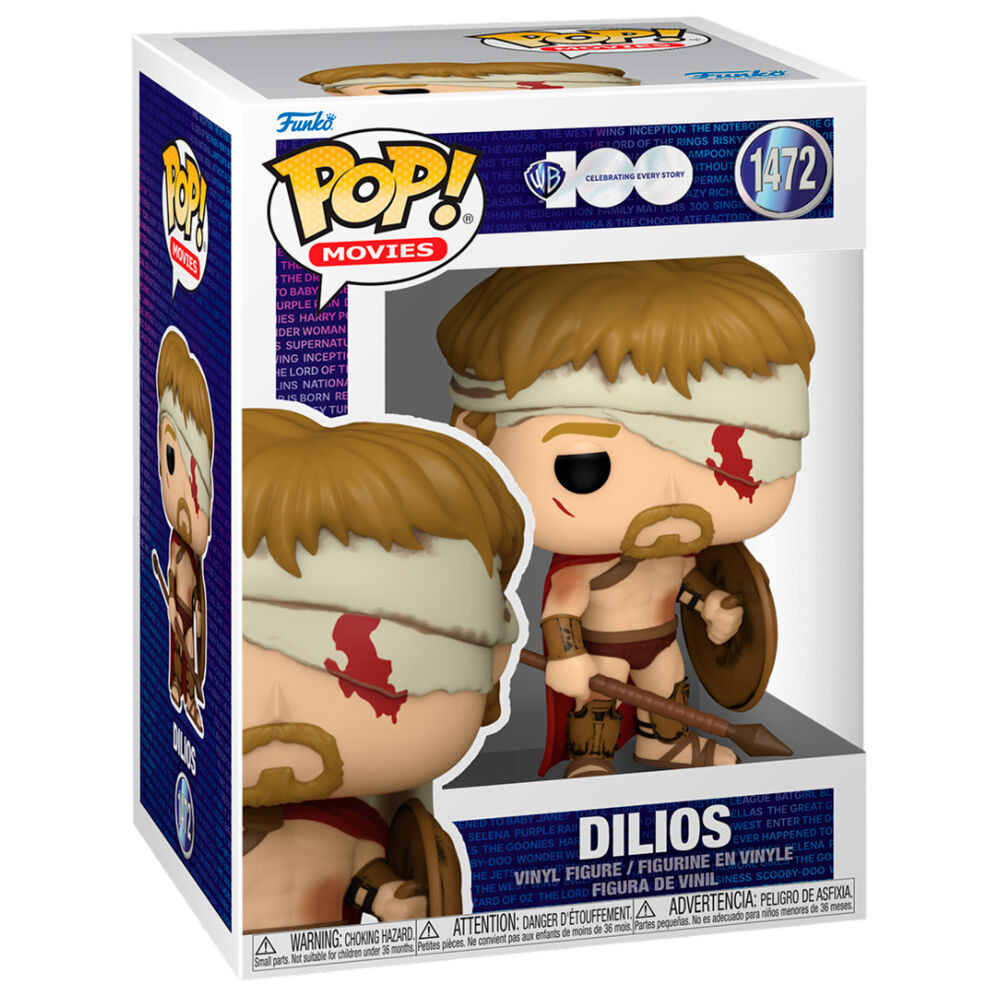 Figura Funko POP! de Dilios de 300 con escudo y lanza - 2