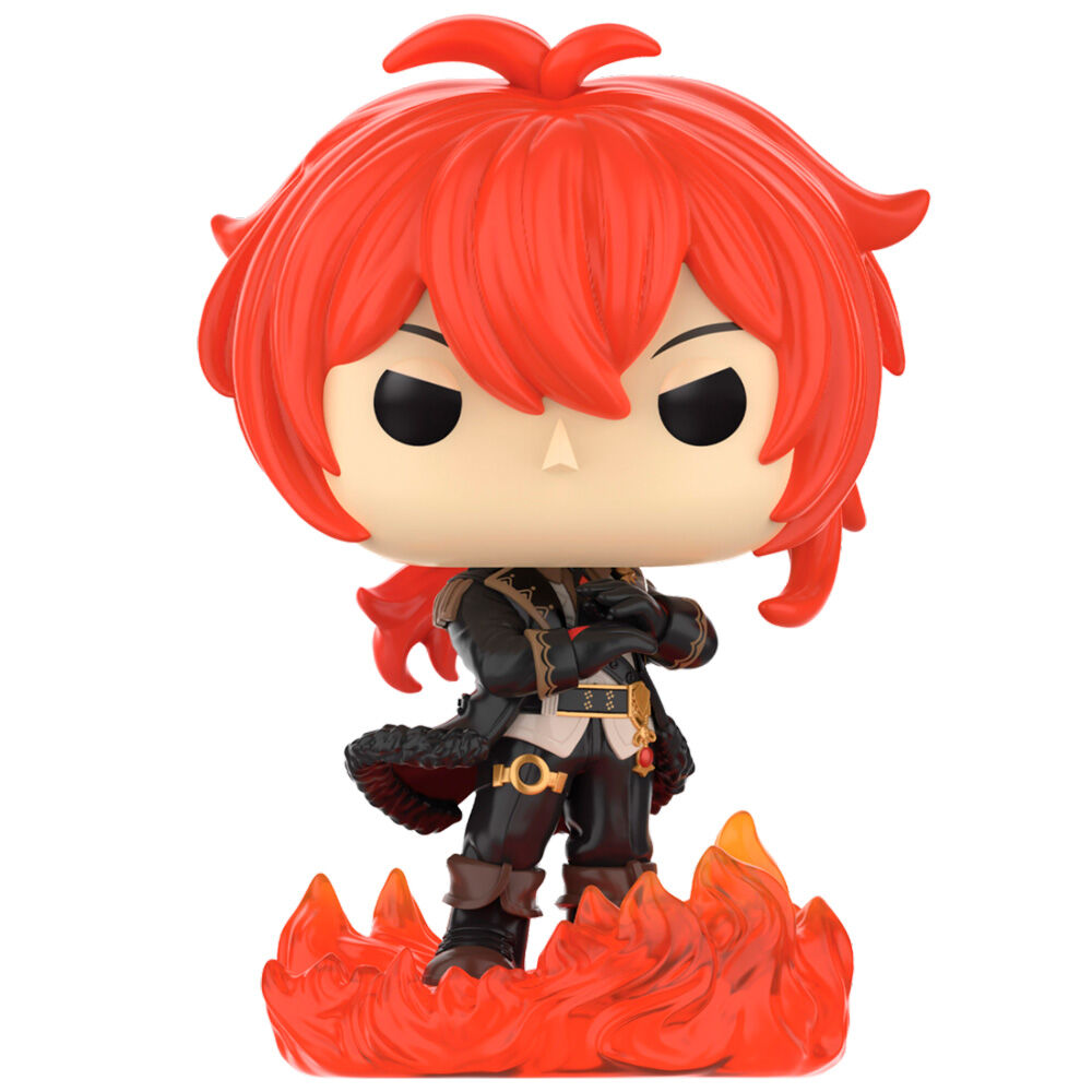 Figura Funko POP! de Diluc Ragnvindr de Genshin Impact en caja - 2
