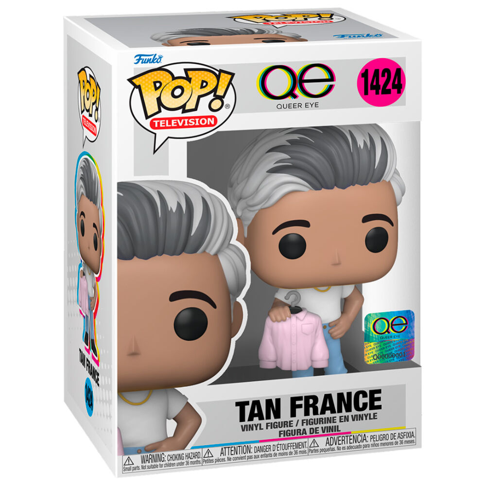 Figura Funko POP! de Tan France de Queer Eye en caja