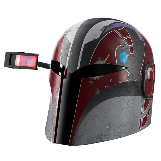 Casco Black Series de Sabine Wren con telémetro luminoso