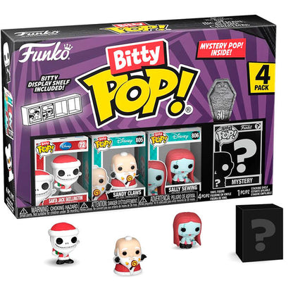Pack de 4 Funko Bitty Pop! de Pesadilla Antes de Navidad - 3