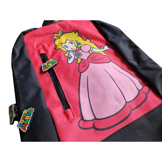 Mochila negra y rosa de Peach de Super Mario Bros - 3