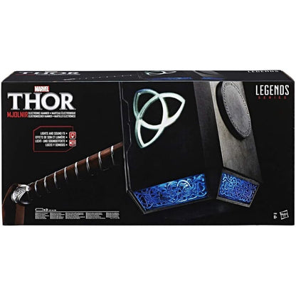 Réplica del martillo Mjolnir de Thor Hasbro con base y luz LED - 7