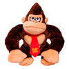 Peluche Donkey Kong de Super Mario Bros con corbata roja