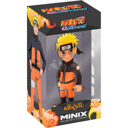 Figura MINIX de Naruto Shippuden con uniforme negro y naranja - 2