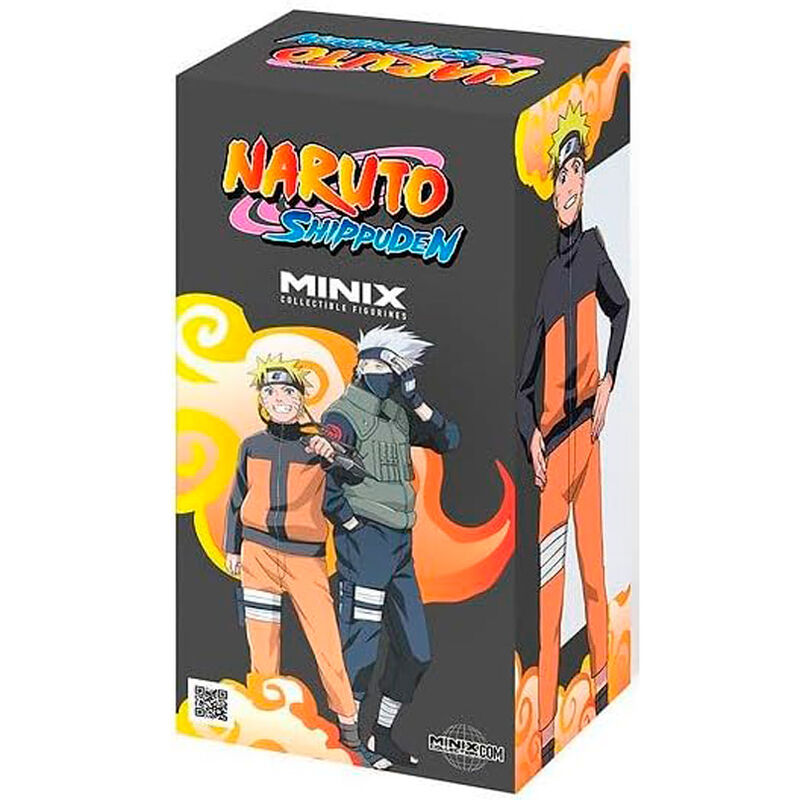 Figura MINIX de Naruto Shippuden con uniforme negro y naranja - 6