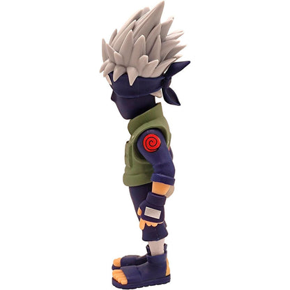Figura MINIX de Kakashi de Naruto Shippuden con banda de Konoha y chaleco verde - 3