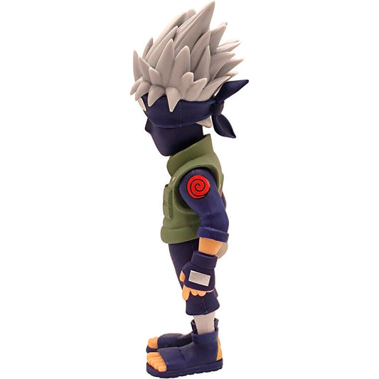 Figura MINIX de Kakashi de Naruto Shippuden con banda de Konoha y chaleco verde - 3