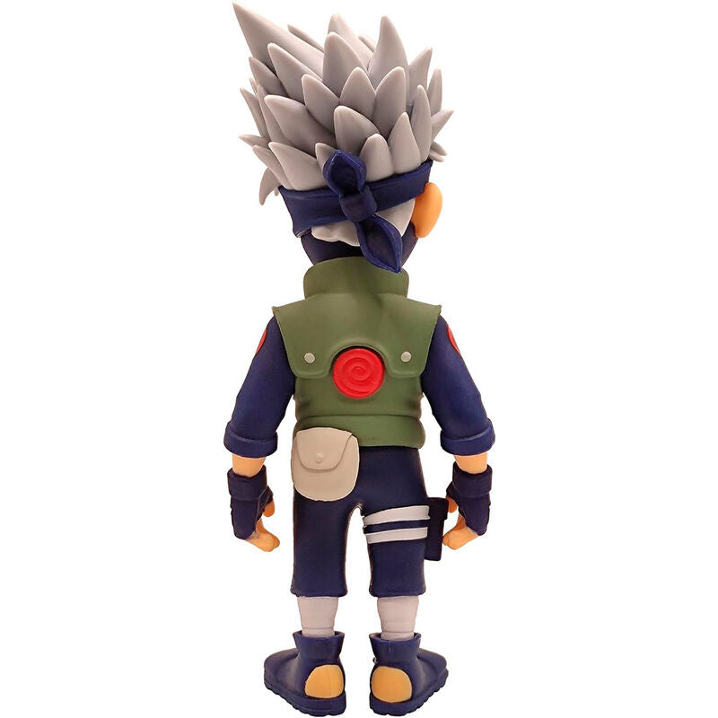 Figura MINIX de Kakashi de Naruto Shippuden con banda de Konoha y chaleco verde - 4