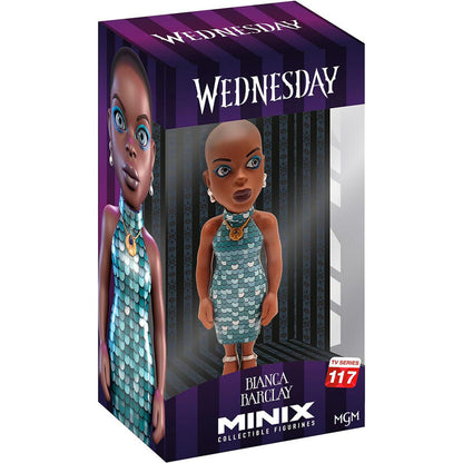 Figura MINIX de Bianca Addams de Wednesday con vestido turquesa - 2
