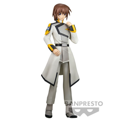Figura de Kira Yamato de Gundam SEED Freedom con uniforme blanco