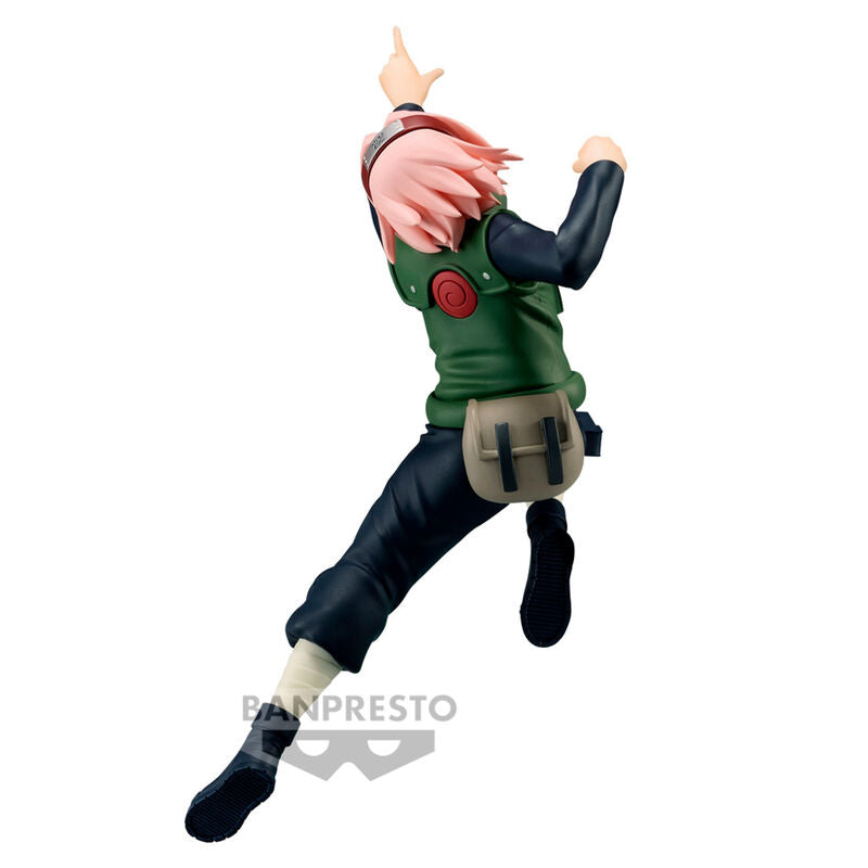 Figura de Haruno Sakura Vibration Stars de Naruto Shippuden en pose de acción - 3
