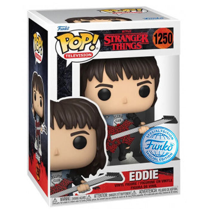 Figura Funko POP! de Eddie de Stranger Things con guitarra - 2