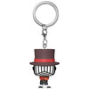 Llavero Funko Pocket Pop de Mr. Compress con sombrero de copa y máscara a rayas