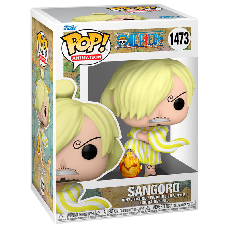 Figura Funko POP! One Piece Sangoro 1473 en caja