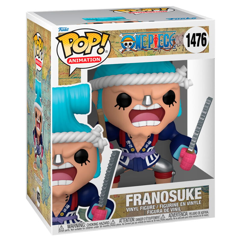 Figura Funko POP! de Franosuke de One Piece en caja