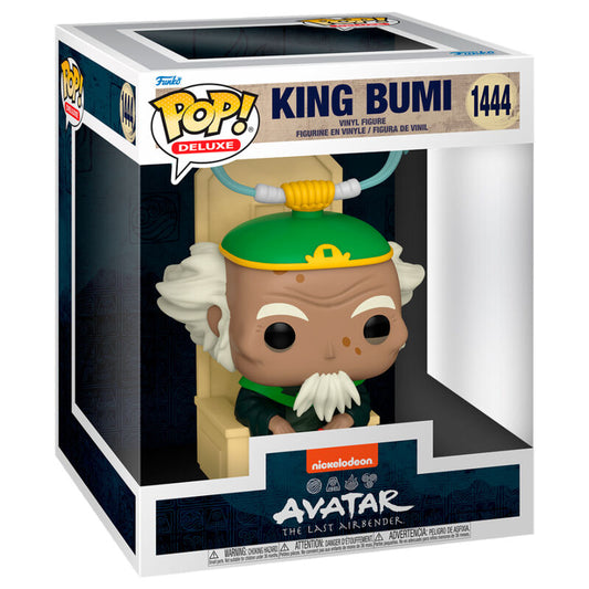 Figura Funko POP! Deluxe de King Bumi sentado en su trono - 2