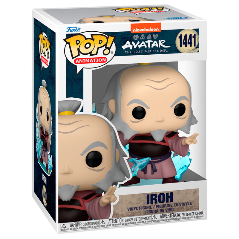 Figura Funko POP! de Iroh de Avatar: The Last Airbender en caja