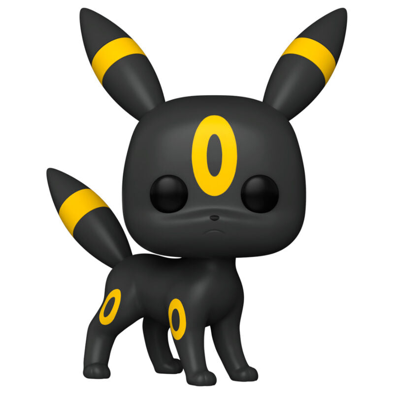 Figura FUNKO POP! de Umbreon Pokémon en negro y amarillo