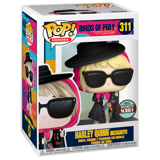 Figura Funko POP! de Harley Quinn de Birds of Prey con sombrero y gafas de sol - 2