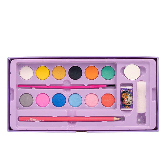 Maletín de papelería coloreable de Gabby's Dollhouse con bandejas y materiales de dibujo - 5