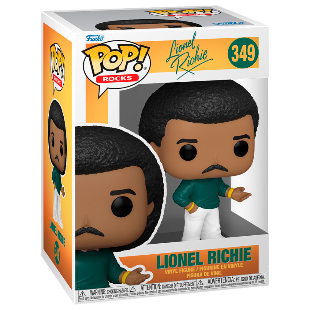 Figura Funko POP Rocks de Lionel Richie en caja