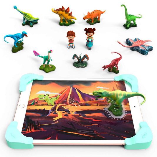 Caja del juego interactivo educativo PLAYSHIFU Tacto Dino con figuras de dinosaurios - 2