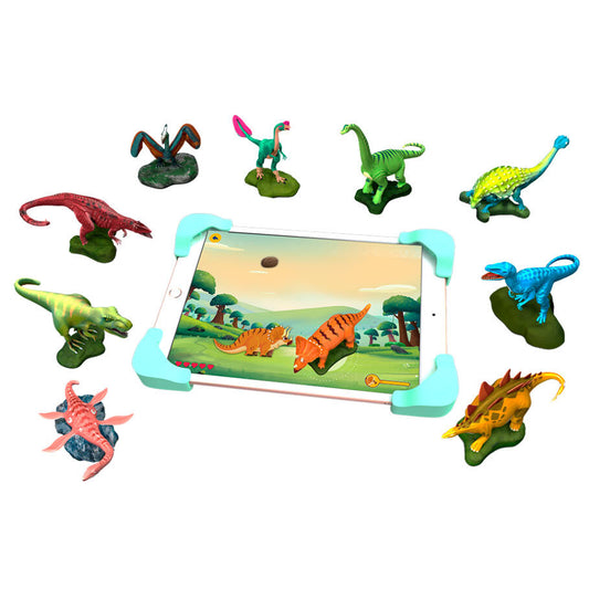 Caja del juego interactivo educativo PLAYSHIFU Tacto Dino con figuras de dinosaurios - 3