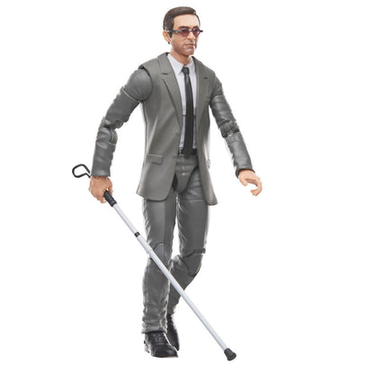 Figura articulada de Matt Murdock con traje gris, gafas y bastón - 4