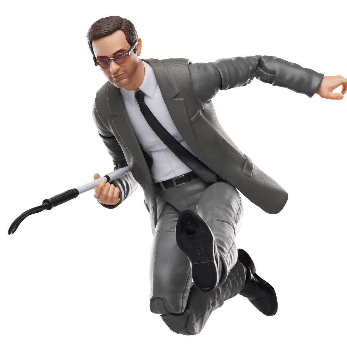 Figura articulada de Matt Murdock con traje gris, gafas y bastón - 6
