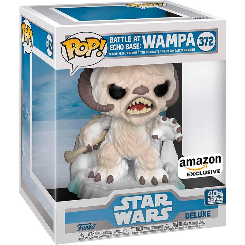 Figura Funko POP! Deluxe de Wampa en caja con ventana