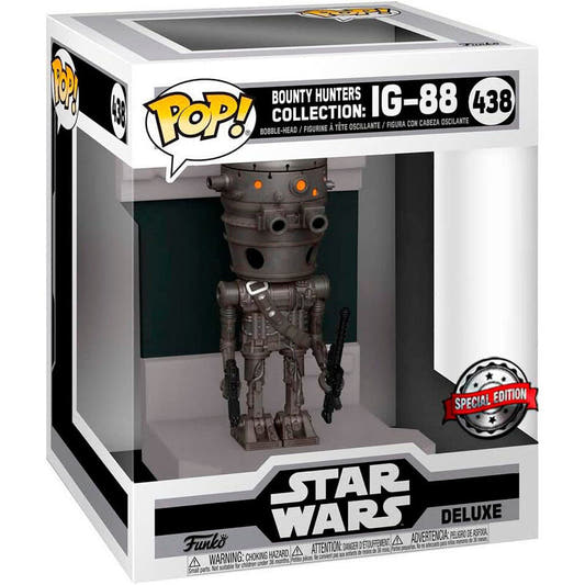 Figura Funko POP! Deluxe de IG-88 de Star Wars en caja - 2