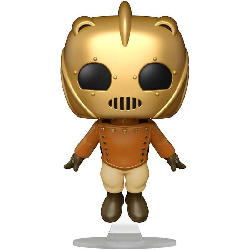 Figura Funko POP! exclusiva de The Rocketeer con casco dorado